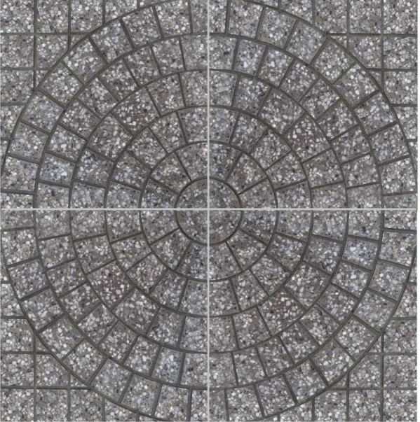 Gạch Terrazzo Trống đồng (40x40x3cm)